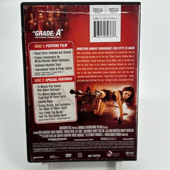Planet Terror. 2-Disc Special Edition. Extended And Unrated. - Picture 3 of 5